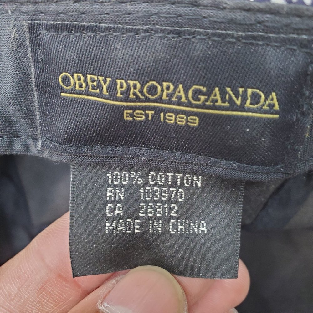 Sold E 1204 OBEY PROPAGANDA Adjustable Belt Cap - Picture 6 of 6